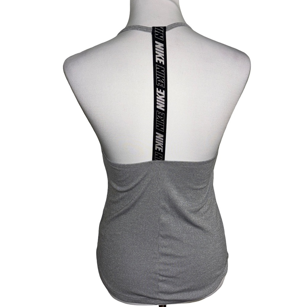 Nike Gray Halter Top with Black Strap